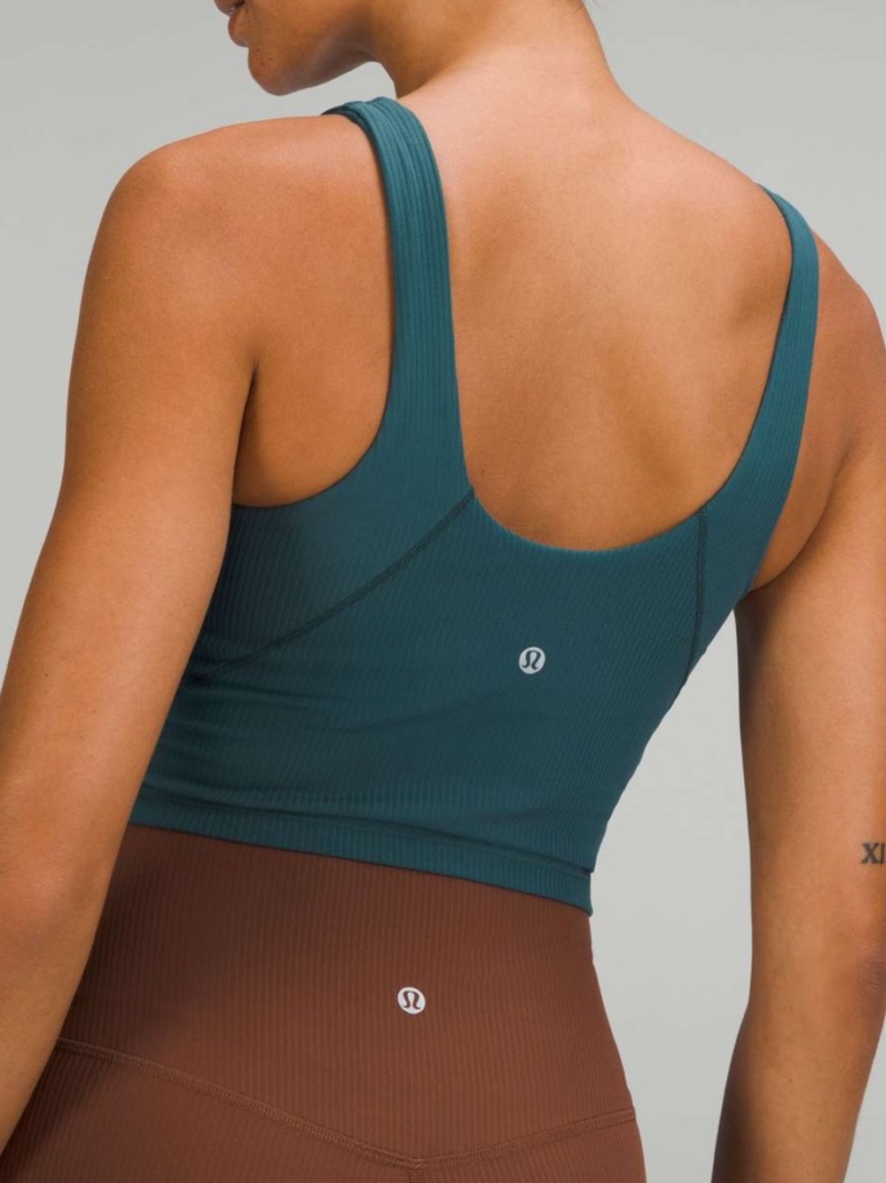 lululemon athletica Align Ribbed Tank Top - Green Jasper 8